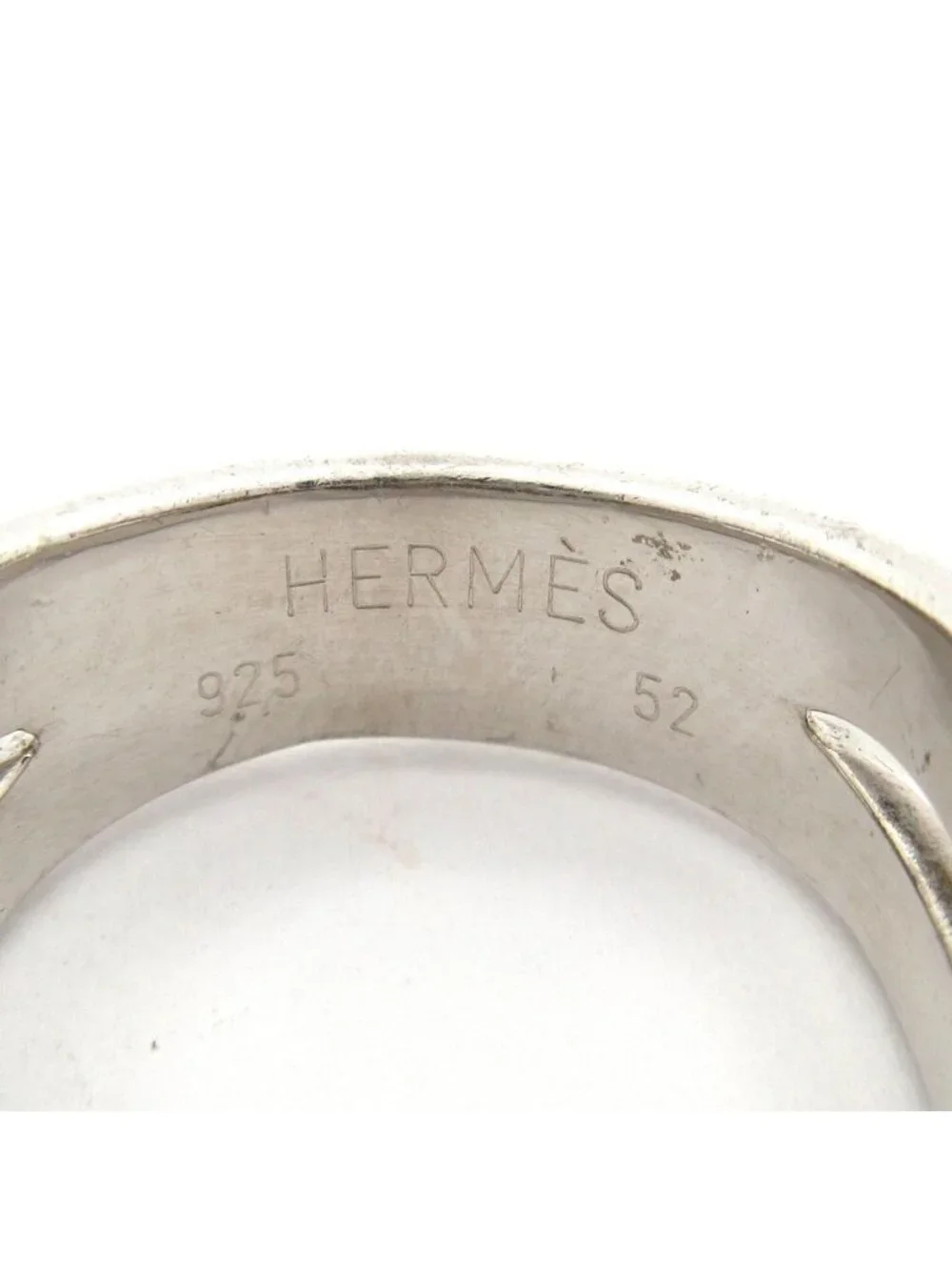 Hermes Ring 52 Torsade Silver